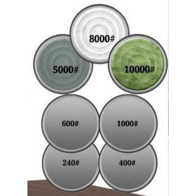 Kitchen Gadget Roller Sharpener Tungsten Steel Adjustable Angle Round (Option: Replace head8000-Grinding parameters)