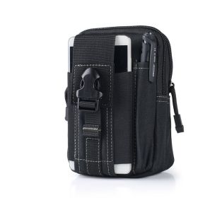 Drop Leg Bag for Men, Military Tactical Thigh Pack Pouch Multifunctional Tactical Package (Color: Black)