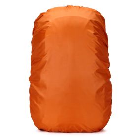 Waterproof Backpack Rain Cover Upgraded Triple Waterproofing With Adjustable Anti Slip Buckle Strap; Wear-Resisting And Durable; For Outdoor; Hik (Color: Orange, size: M)